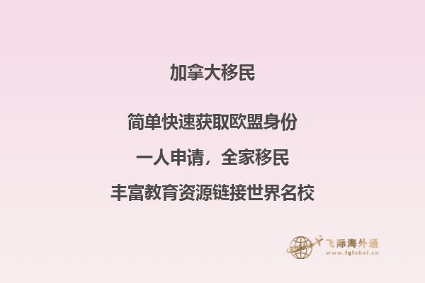 移民加拿大需要花費多少錢？