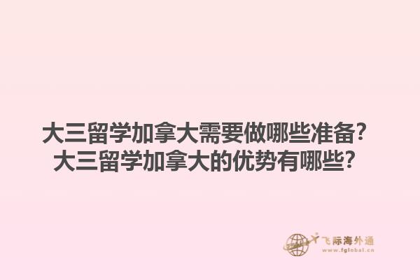 大三留學(xué)加拿大需要做哪些準(zhǔn)備？大三留學(xué)加拿大的優(yōu)勢(shì)有哪些？1.jpg