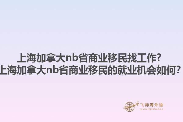 上海加拿大nb省商業(yè)移民找工作？上海加拿大nb省商業(yè)移民的就業(yè)機(jī)會如何？1.jpg