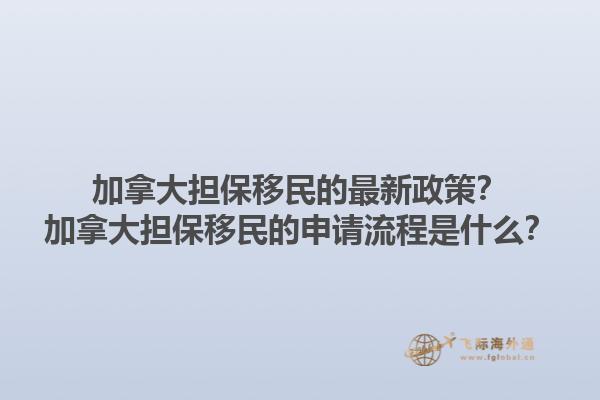 加拿大擔保移民的最新政策？加拿大擔保移民的申請流程是什么？1.jpg