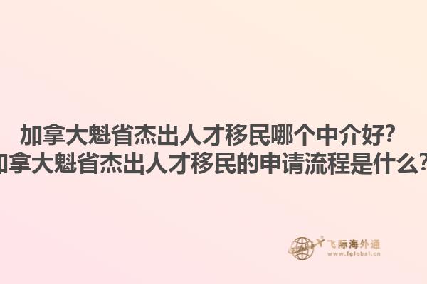 加拿大魁省杰出人才移民哪個中介好？加拿大魁省杰出人才移民的申請流程是什么？1.jpg