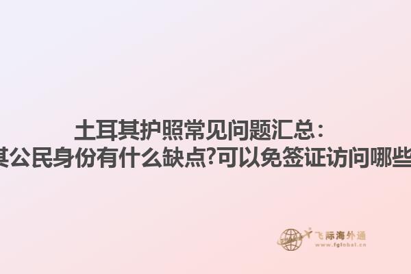 土耳其護(hù)照常見問題匯總：土耳其公民身份有什么缺點(diǎn)?可以免簽證訪問哪些國家?1.jpg