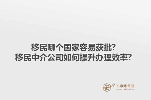移民哪個國家容易獲批？移民中介公司如何提升辦理效率？1.jpg