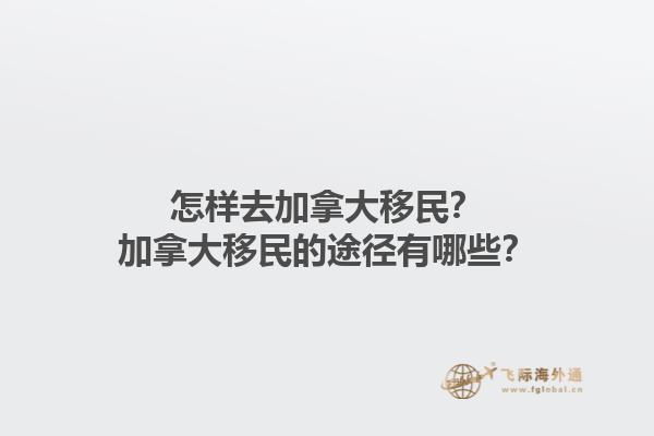 怎樣去加拿大移民？加拿大移民的途徑有哪些？1.jpg